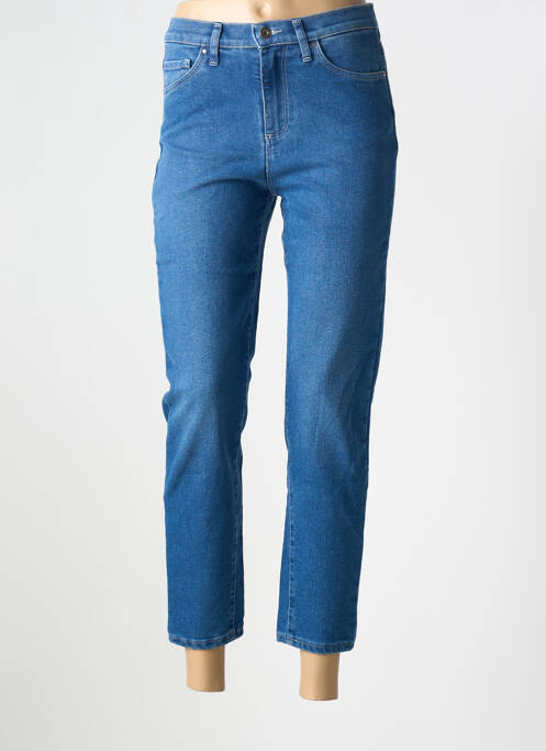 Jeans coupe slim stretch taille normale bleu LCDN femme