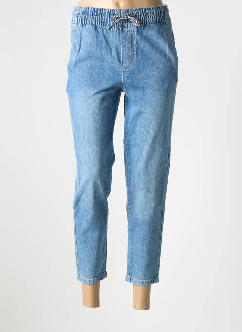 Jeans coupe slim stretch taille normale bleu LCDN femme