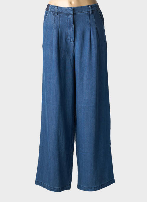 Jeans coupe large bleu LE TEMPS DES CERISES pour fille