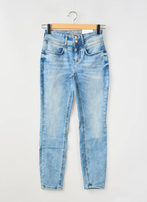 Jeans coupe slim bleu STREET ONE pour femme