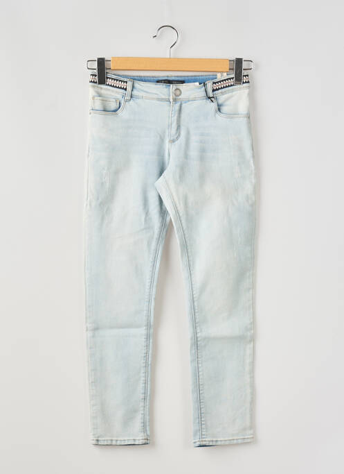 Jeans coupe slim bleu IKKS pour fille