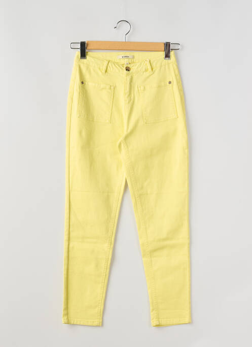 Jeans coupe slim jaune GARCIA pour fille