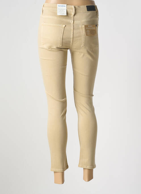 Jeans skinny beige GARCIA pour femme