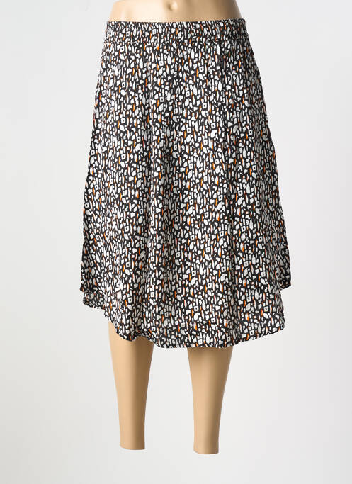 Jupe mi-longue noir LES TROPEZIENNES PAR M.BELARBI pour femme