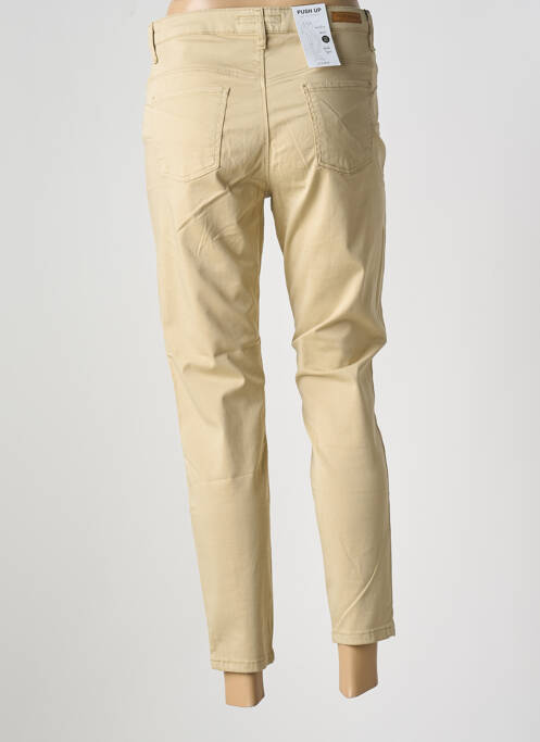 Pantalon 7/8 beige LCDN pour femme