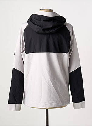 Coupe-vent poches a capuche gris COMME DES LOUPS homme