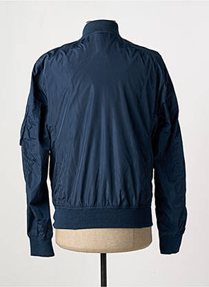 Doudoune poches sans capuche bleu SCHOTT homme