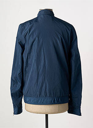 Doudoune manches longues sans capuche bleu SCHOTT homme