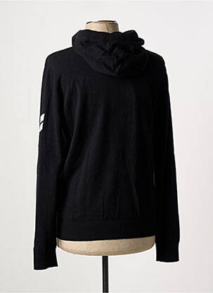 Gilet manches longues maille fine noir FREEMAN T.PORTER homme