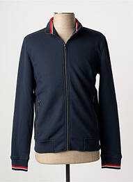Veste casual resserrée sur le bas bleu SUN VALLEY homme