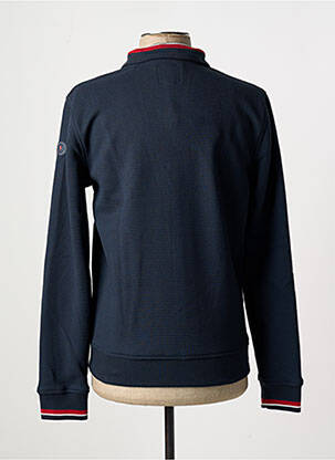 Veste casual resserrée sur le bas bleu SUN VALLEY homme