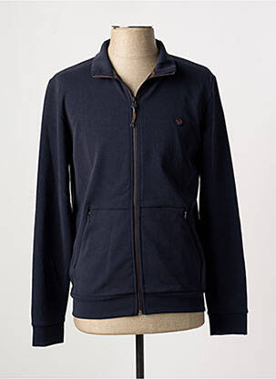Veste casual poches bleu BENSON & CHERRY homme