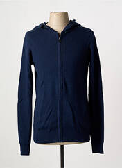 Gilet manches longues bleu LE TEMPS DES CERISES pour homme seconde vue