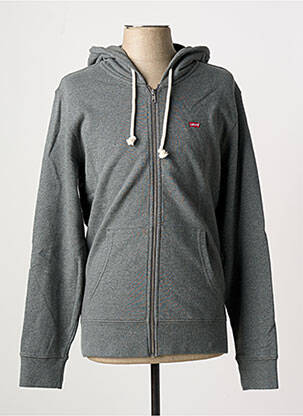 Veste casual gris LEVIS pour homme