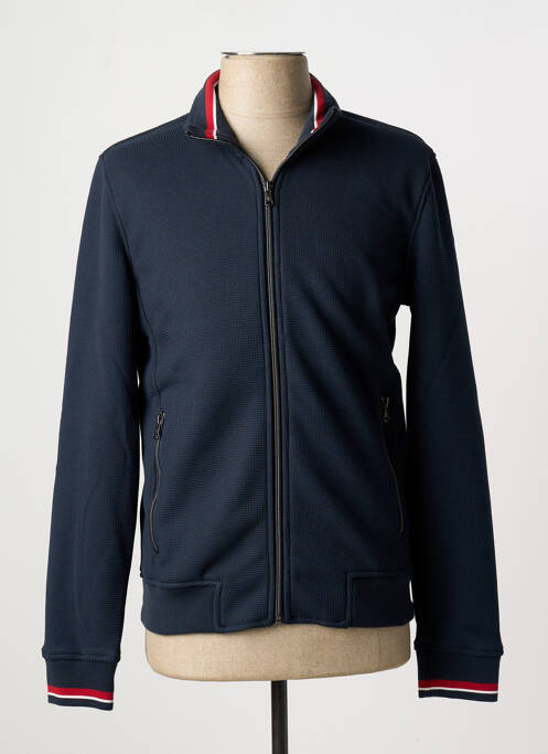 Veste casual poches bleu SUN VALLEY homme