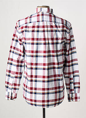 Chemise manches longues coupe droite blanc TOMMY HILFIGER homme