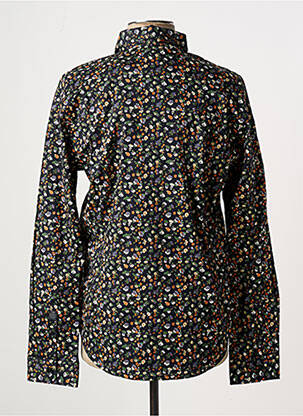 Chemise manches longues coupe droite noir SUN VALLEY homme