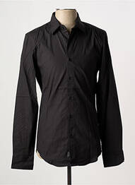 Chemise manches longues coupe cintrée noir G STAR homme