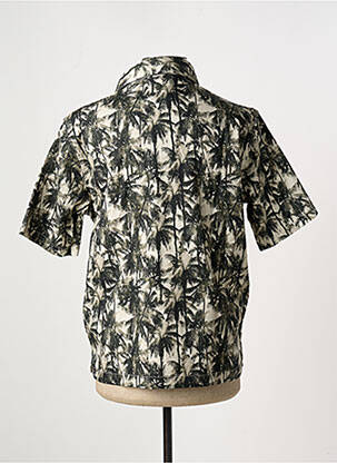 Chemise manches courtes imprimé tie and dye noir ARMANI EXCHANGE homme