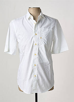 Chemise manches courtes coupe cintrée blanc G STAR homme
