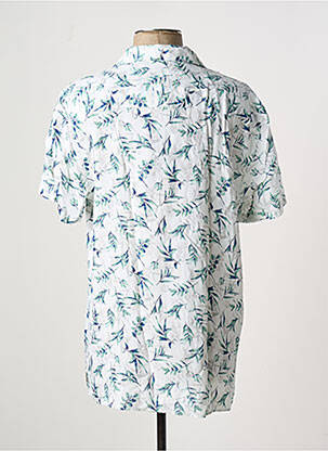 Chemise manches courtes imprimé fantaisie blanc BENSON & CHERRY homme