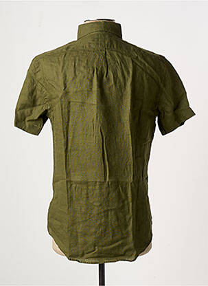 Chemise manches courtes coupe cintrée vert RALPH LAUREN homme