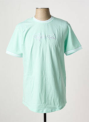 T-shirt coupe droite manches courtes vert PROJECT X PARIS homme