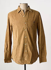 Chemise manches longues marron RALPH LAUREN pour homme seconde vue