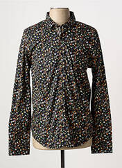 Chemise manches longues noir SUN VALLEY pour homme seconde vue