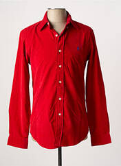 Chemise manches longues rouge RALPH LAUREN pour homme seconde vue