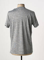 T-shirt gris HELVETICA pour homme seconde vue