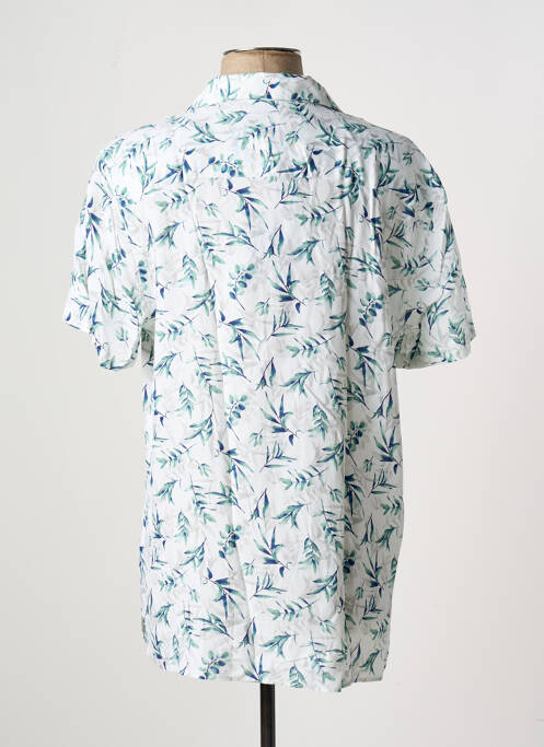 Chemise manches courtes blanc BENSON & CHERRY pour homme