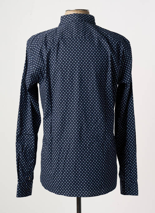 Chemise manches longues bleu HUGO BOSS pour homme