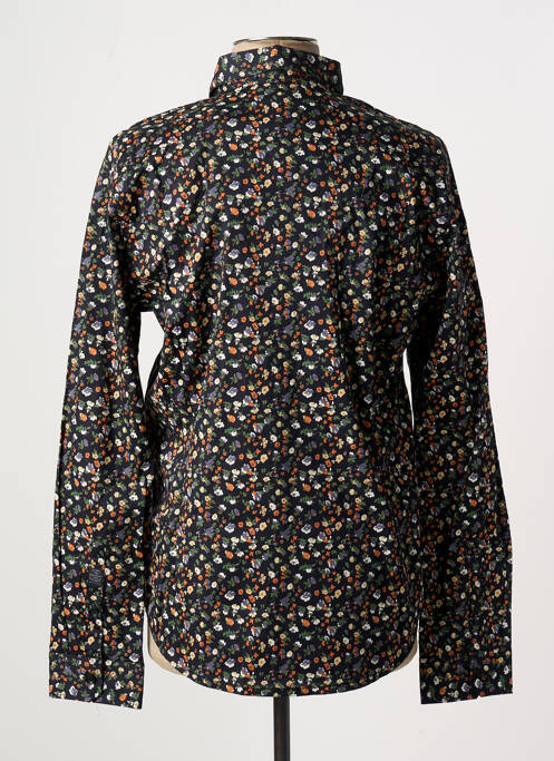 Chemise manches longues noir SUN VALLEY pour homme