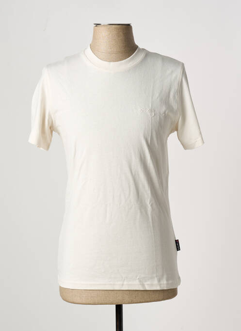 T-shirt blanc SCHOTT pour homme