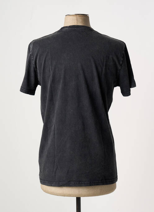 T-shirt noir SCHOTT pour homme
