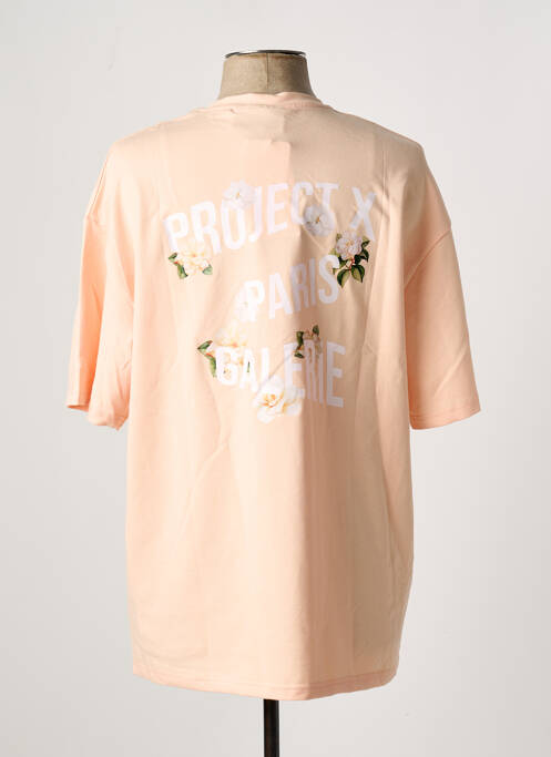 T-shirt orange PROJECT X PARIS pour homme