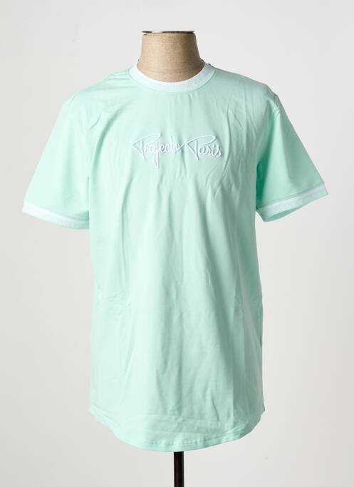 T-shirt vert PROJECT X PARIS pour homme