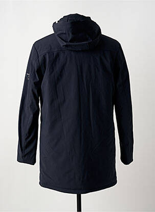 Parka manches longues a capuche bleu REDSKINS homme
