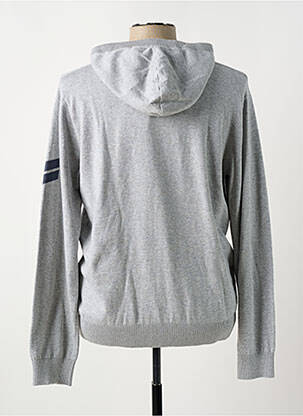 Veste casual resserrée sur le bas gris FREEMAN T.PORTER homme