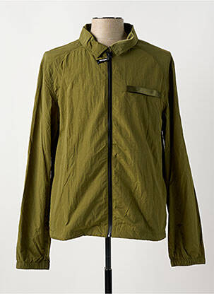 Veste casual coupe droite vert DOUBLEHOOD homme