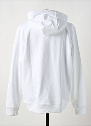 Sweat-shirt à capuche broderie manches longues blanc TOMMY HILFIGER homme