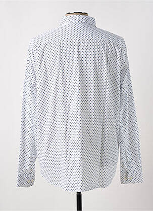 Chemise manches longues imprimé fantaisie blanc HUGO BOSS homme