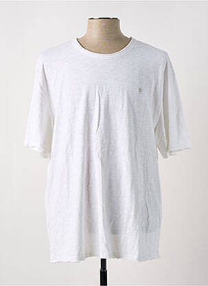 T-shirt coupe droite manches courtes blanc FREEMAN T.PORTER homme