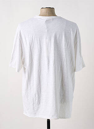 T-shirt coupe droite manches courtes blanc FREEMAN T.PORTER homme