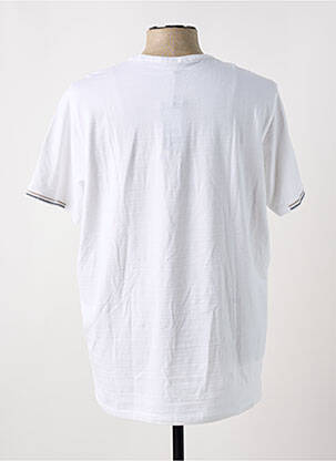 T-shirt stretch manches courtes blanc SUN VALLEY homme