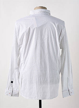 Chemise manches longues imprimé fantaisie blanc SUN VALLEY homme