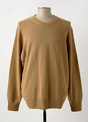 Pull marron LACOSTE pour homme seconde vue