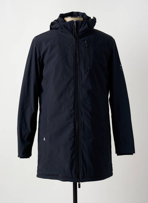 Parka manches longues a capuche bleu REDSKINS homme