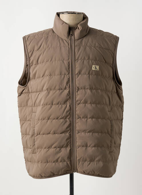 Doudoune marron CALVIN KLEIN pour homme